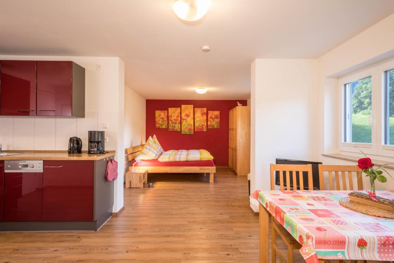Ferienhof Weber Wohnung Fichte Neukirch  ภายนอก รูปภาพ